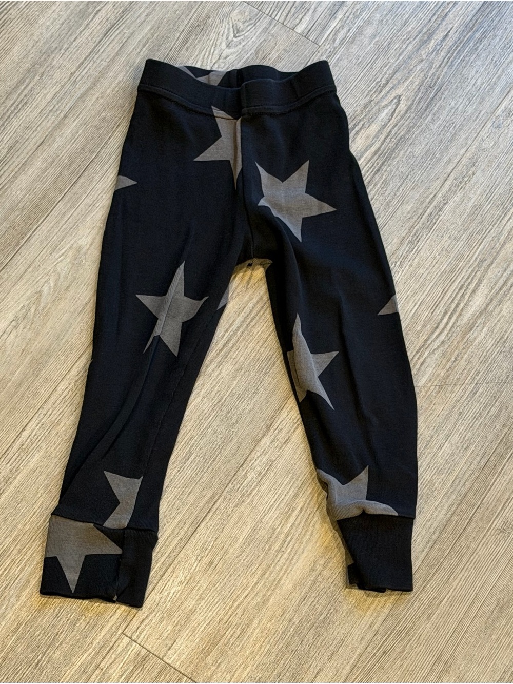 nununu Leggings with Gray Star Print